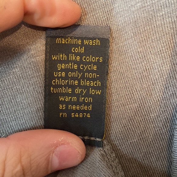 NWT Outback Red, Beige/Nude Short Sleeve Waterfall Sleeve Top - Picture 10 of 12